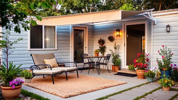 Les meilleures idées pour aménager une terrasse de mobil-home