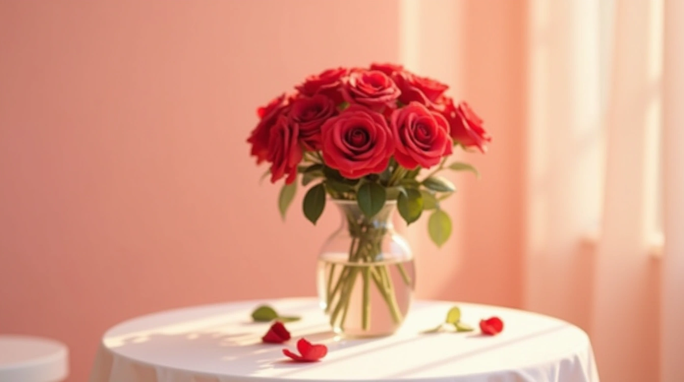 Les stars incontournables : roses rouges et autres symboles de l’amour